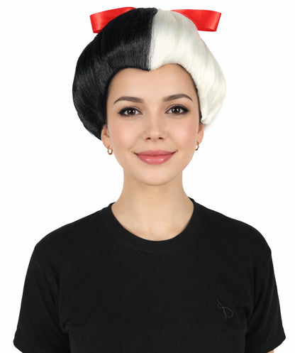 Japanese Geisha Womens Wig | Asian Sumo Kung Fu Fancy Halloween Wig