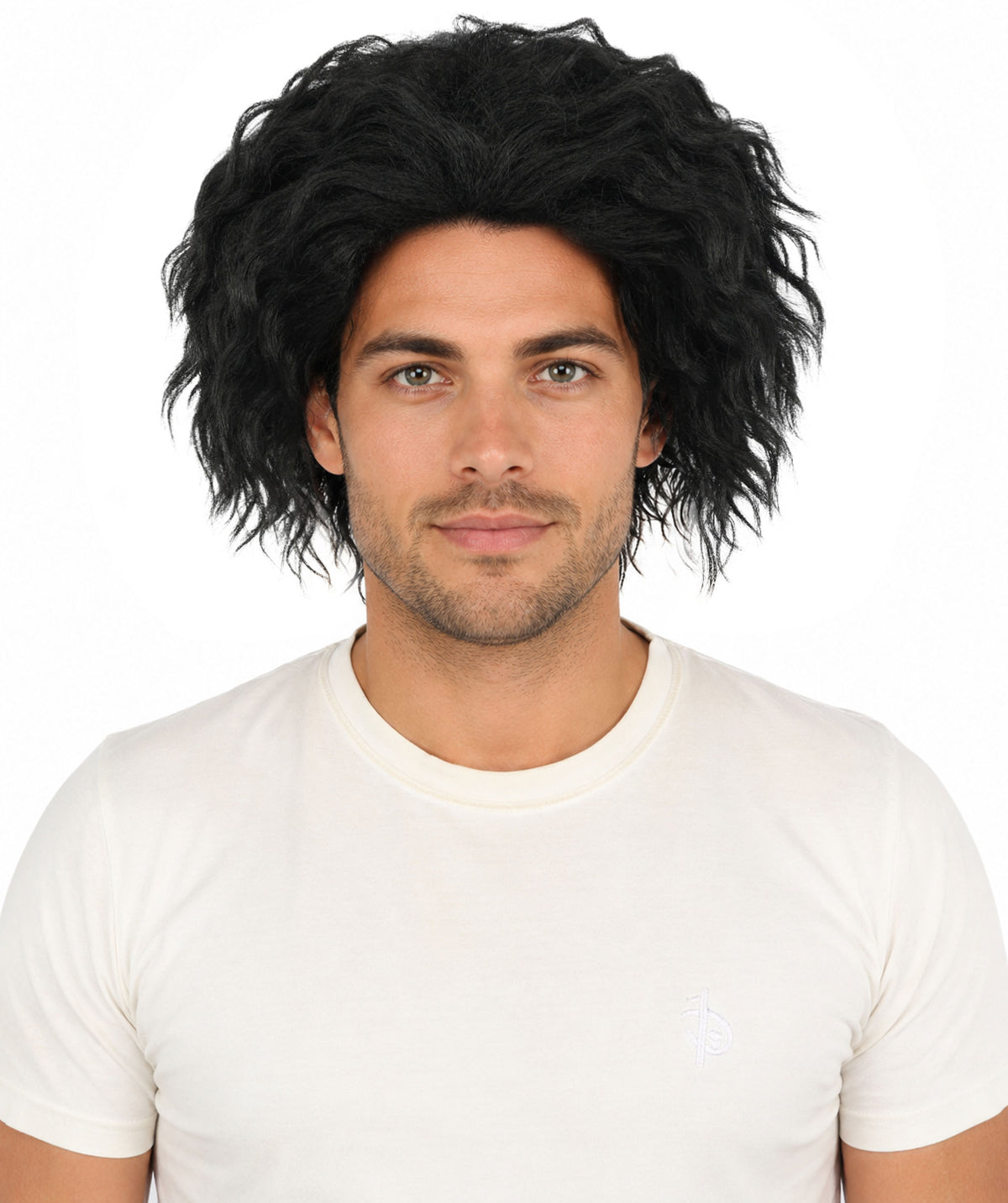 HPO Adult Men's Messy Wavy Shag Wig | Multiple Color Options | Create of synthetic fiber, relaxed tousled volume, breathable base | Party, Halloween, theater, drag, performance, costume events