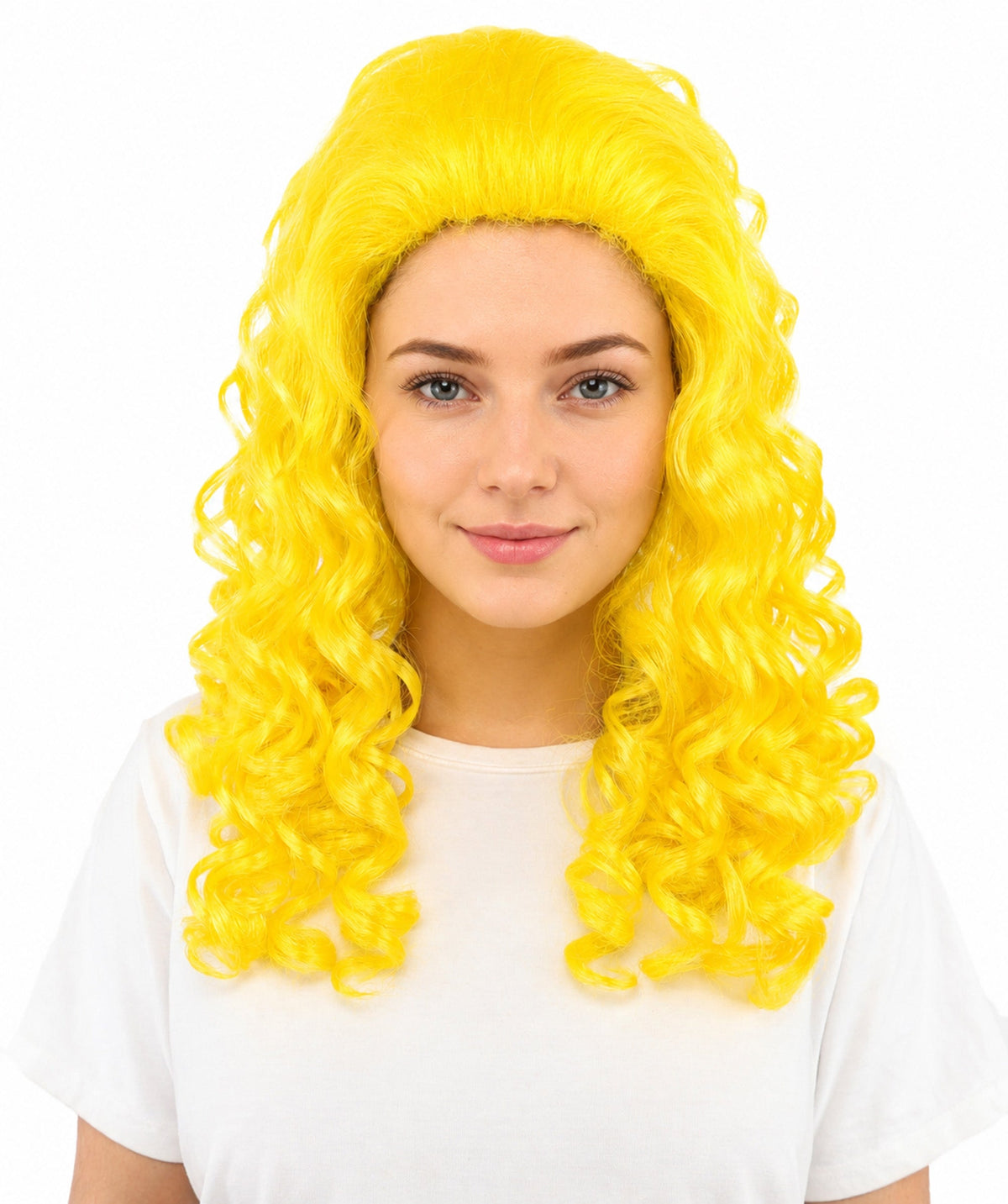 HPO Adult Women’s 16-Inch Medium Wig with Soft Curls | Multiple Color Options | Ideal for Cosplay, and Themed Events | Elegant, Versatile Hairpiece for Various Looks