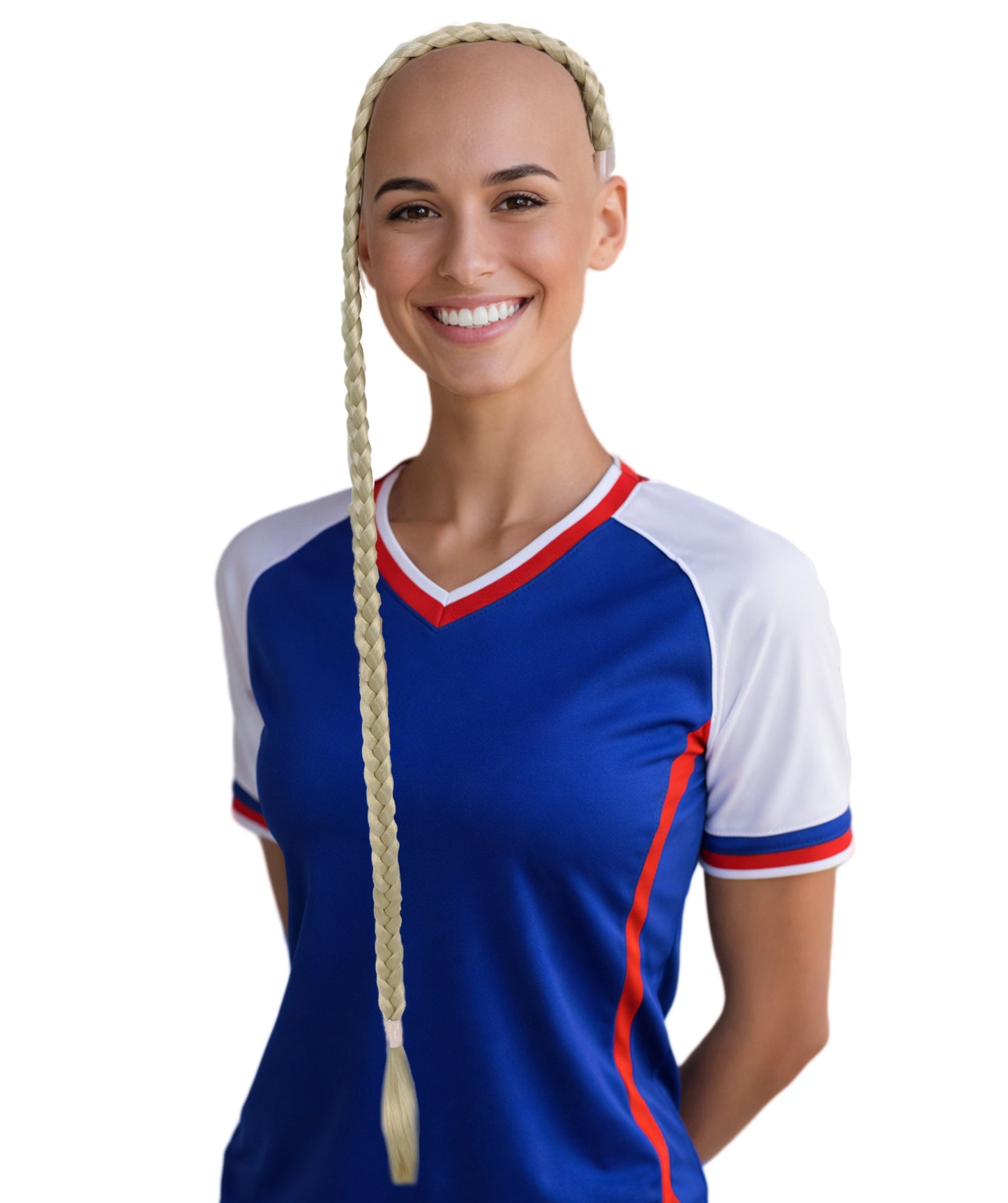 HPO Women's Extra-Long Braided Headband | Crafted from Flame-resistant  Fiber with a secure, capless headband design | Ideal for party, Halloween, cosplay, theater, drag, performance, costume events