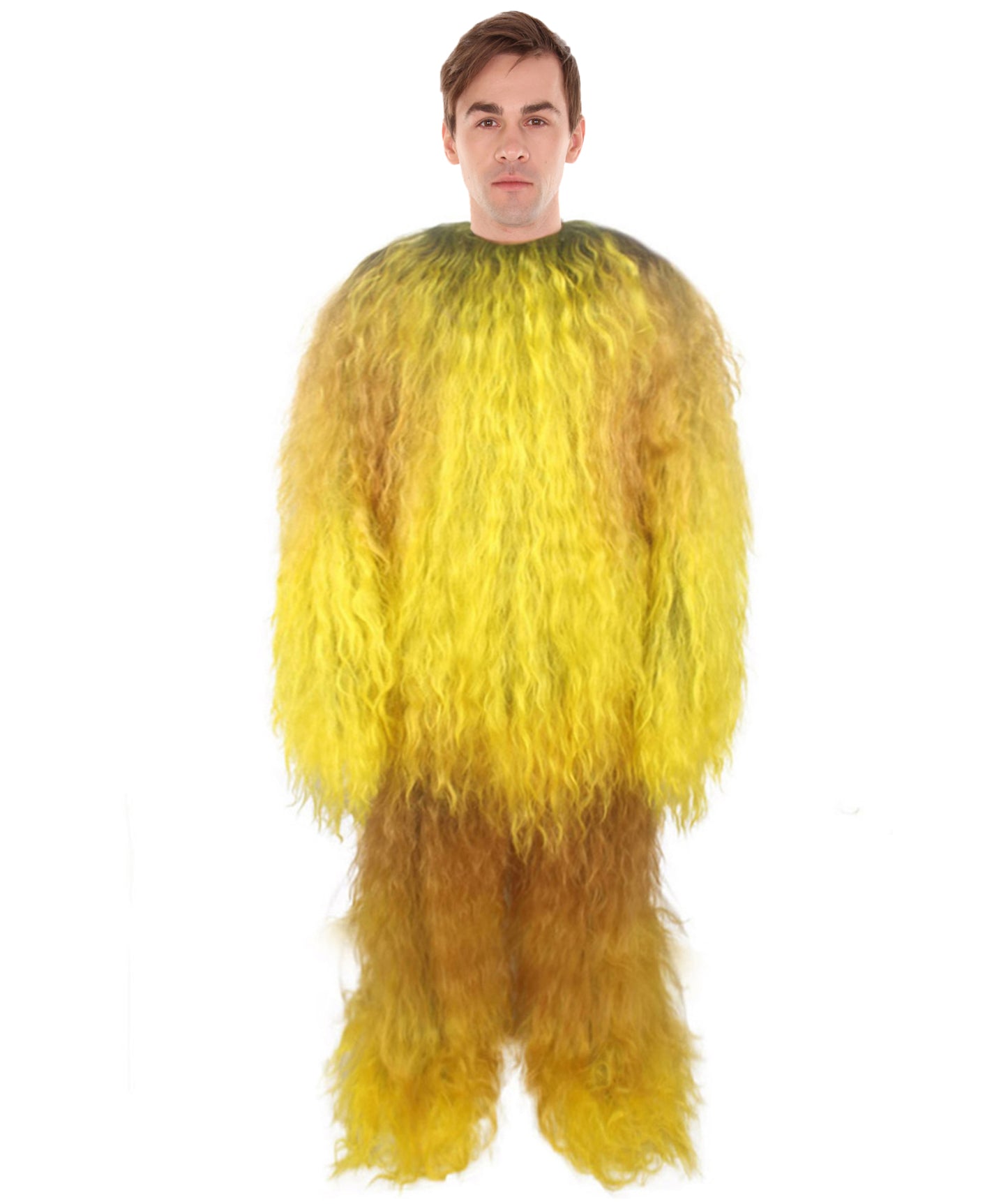 HPO Men's Long Hairy Warrior Ape Military Leader Resistance Fighter Costume | Fancy Costume Collections