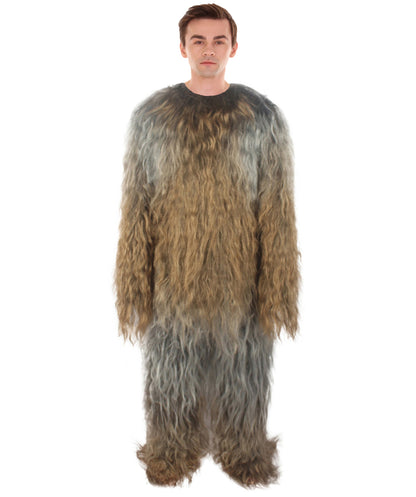 Unisex Hairy Warrior Ape Military Leader Resistance Fighter Costume | Multiple Colors Fancy Costume