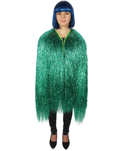 HPO Women's Party Tinsel Costume Set | Multiple Color Options | Suitable for Halloween |  Tinsel Material