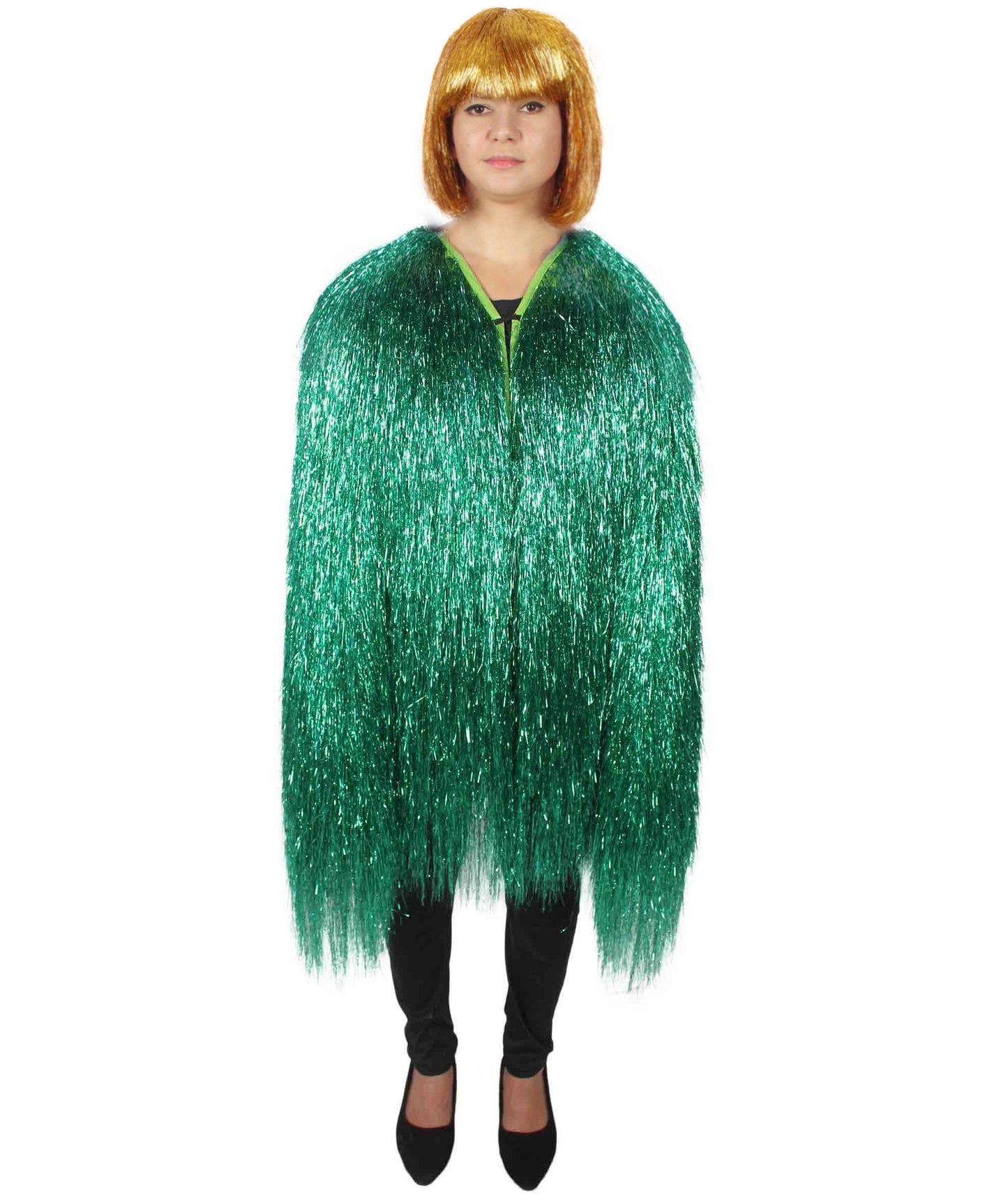 HPO Women's Party Tinsel Costume Set | Multiple Color Options | Suitable for Halloween |  Tinsel Material