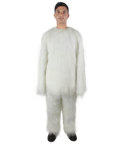 HPO Hairy Unisex Ape Mask and Bodysuit Costume Bundle | Multiple Color Options