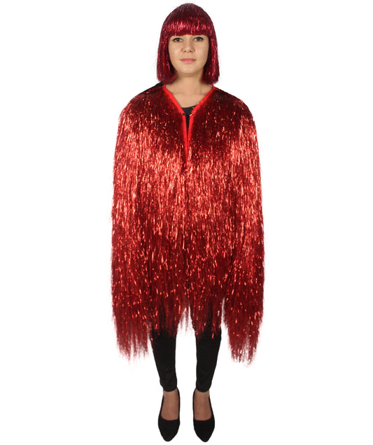 Bright Tinsel Costume & Wig Set