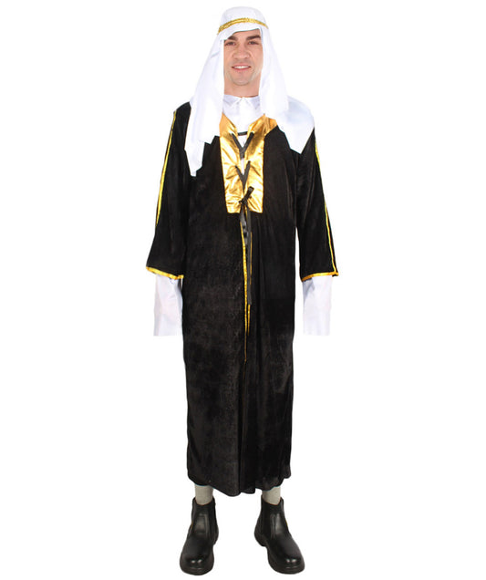 Men's Wise Melchior Costume | Black and White Halloween Costume