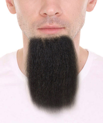 HPO Adult Men's Human Hair Beard Facial Hair I Perfect for Halloween and Cosplay