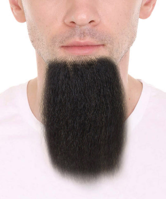 HPO Adult Men's Human Hair Beard Facial Hair I Perfect for Halloween and Cosplay