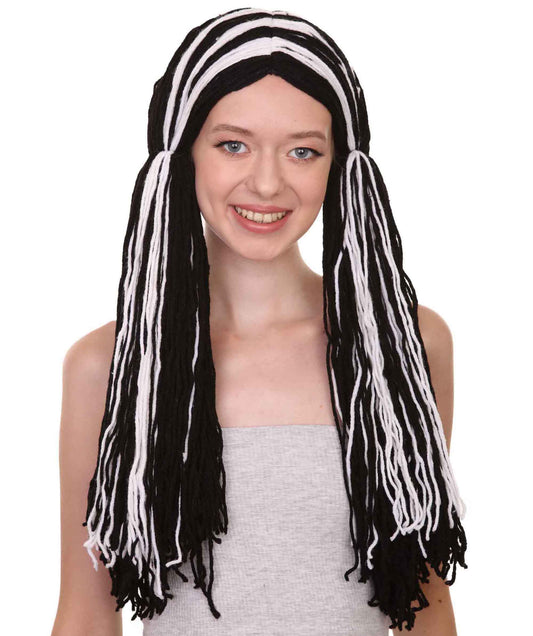 Rag Doll style Wig | Long Two-Toned Wig | Premium Breathable Capless Cap