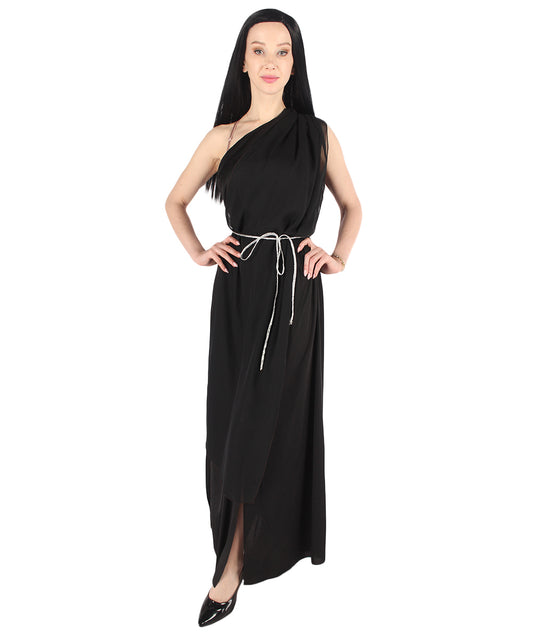 HPO Women's Dark Goddess Costume | Black Color Costume | Made of Synthetic Fabric