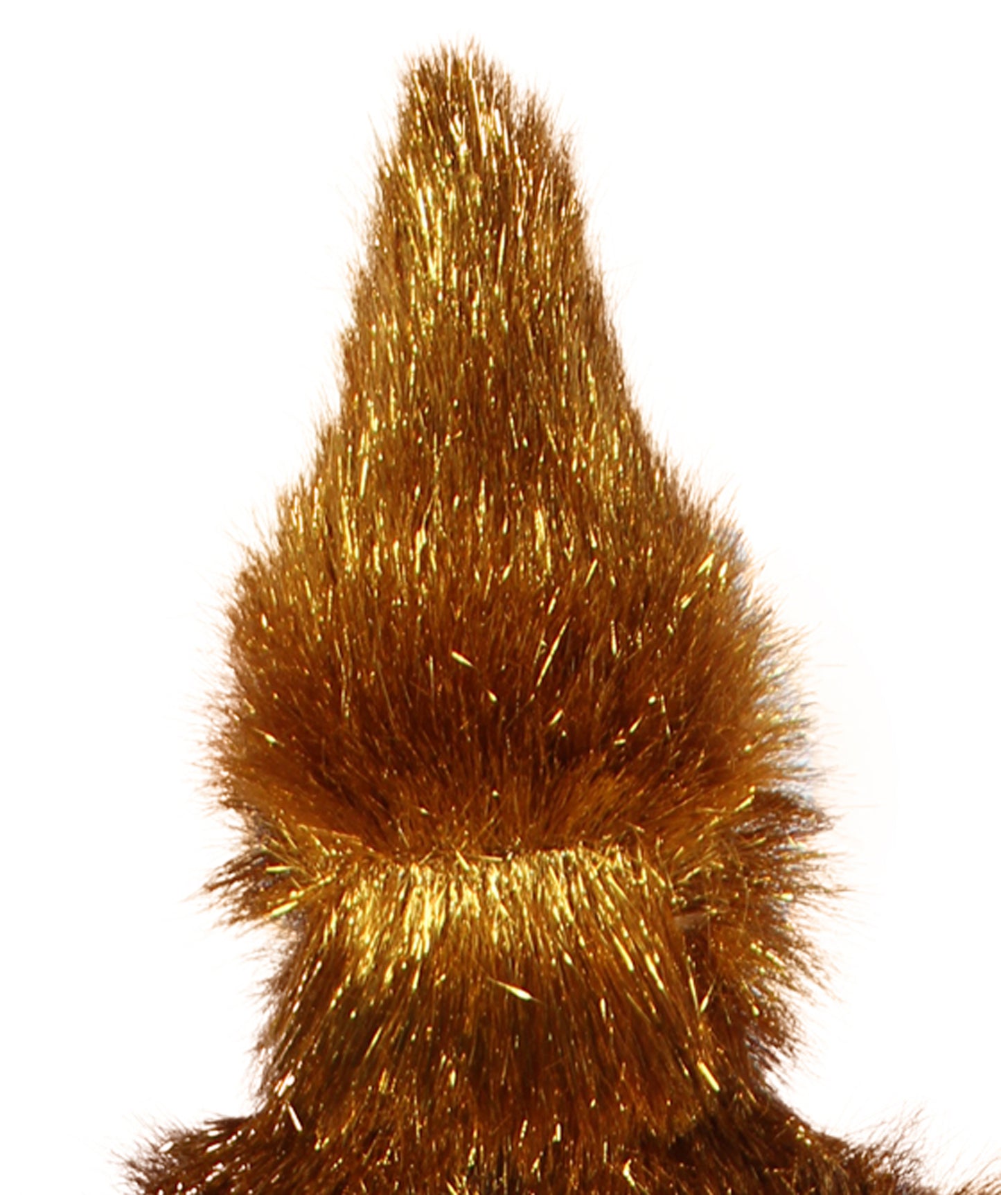 HPO Men's Furry Cardinal Mascot Tinsel Mask Costume, Halloween-Mask, Flame-retardant Tinsel Material