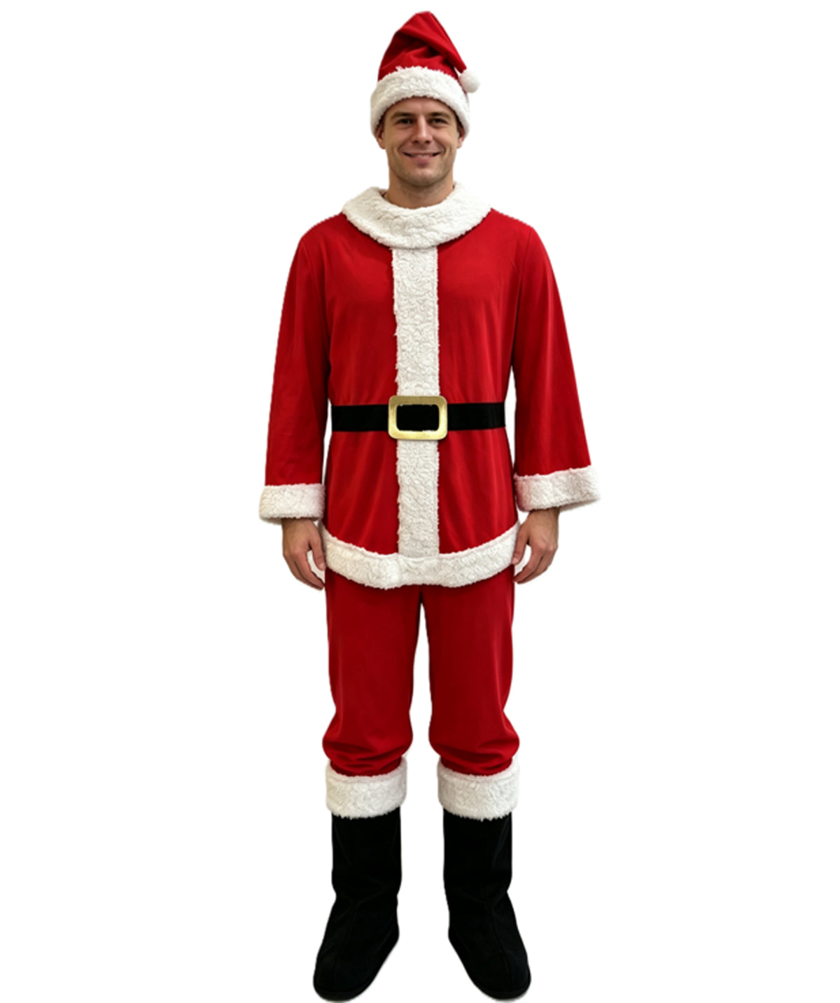 Adult Inflatable Santa Claus Costume | Christmas Holiday Party Outfit