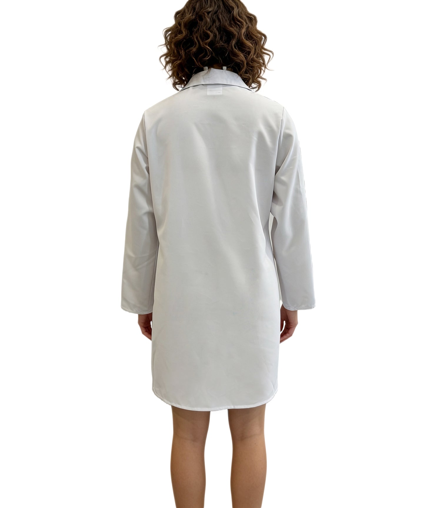 Women’s White Doctor Lab Coat White Costume | Professional Style Long Sleeve Medical Uniform for Halloween, Cosplay & Party Themes