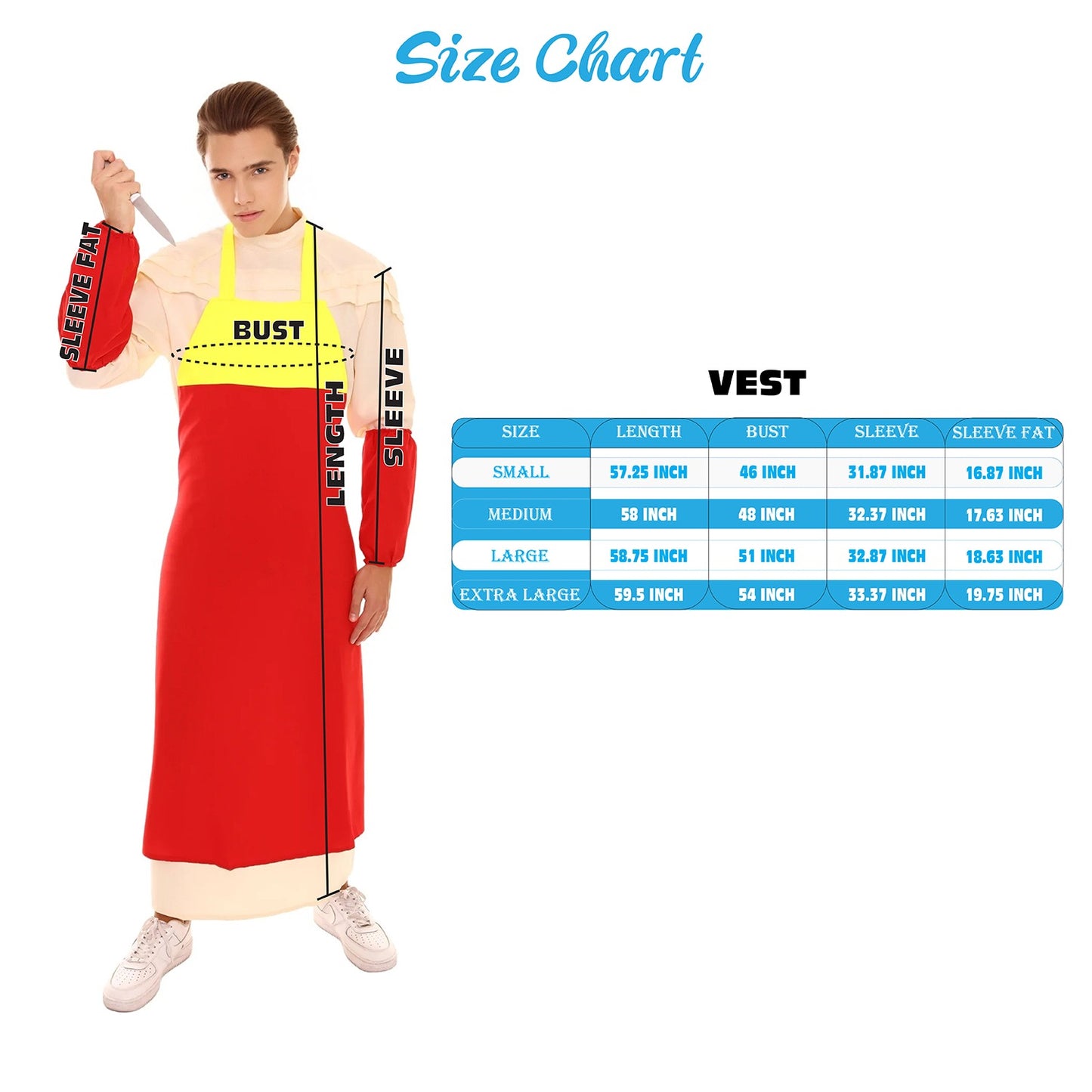 Men's Lab Technician TV/Movie Costume | Multi Fancy Costume