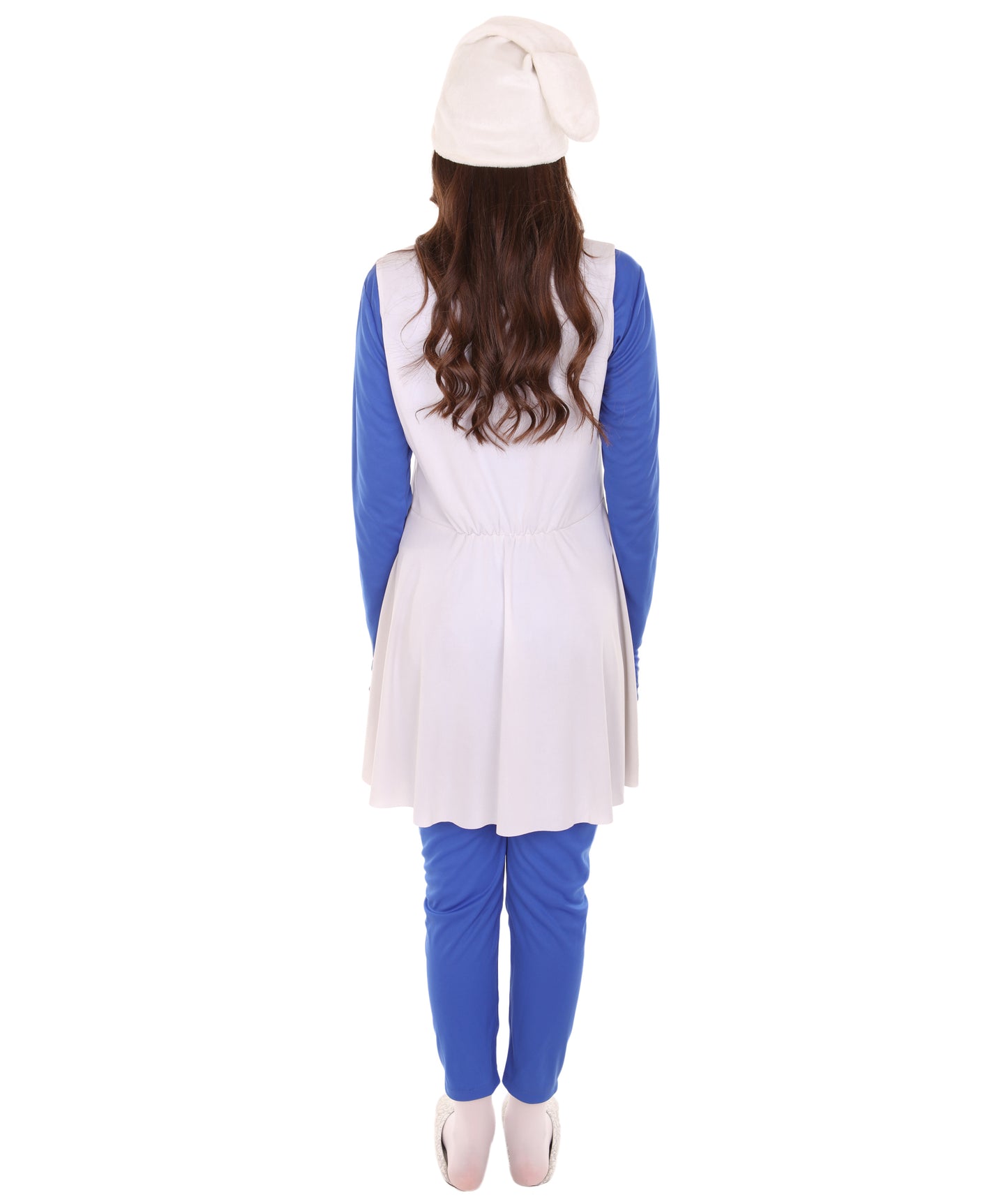 Women's Fancy Blue Costume | Blue White Color