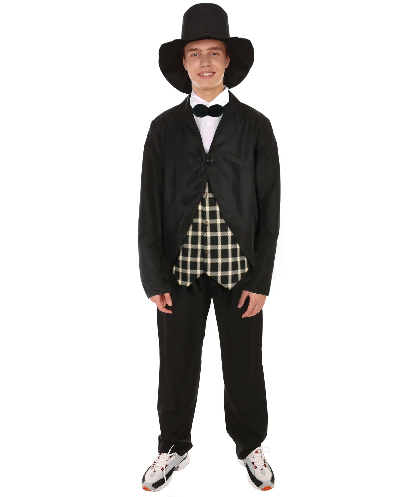 Men's Actor Costume | Black & White Halloween Costume