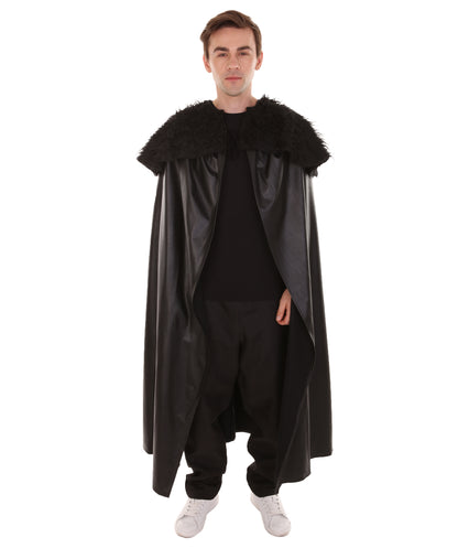 Men's Faux Fur | Black Halloween Costume