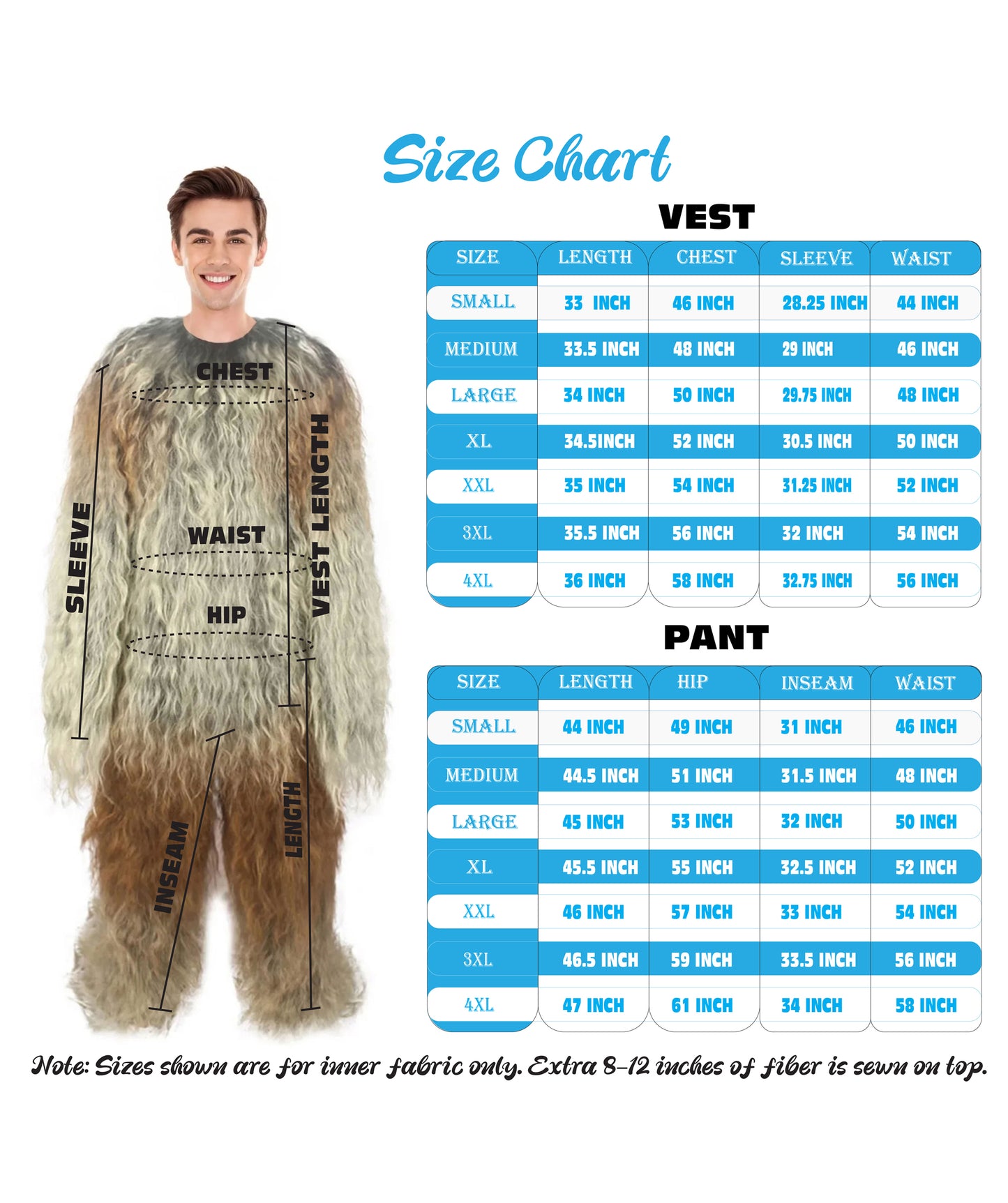 Unisex Hairy Warrior Ape Military Leader Resistance Fighter Costume | Multiple Colors Fancy Costume