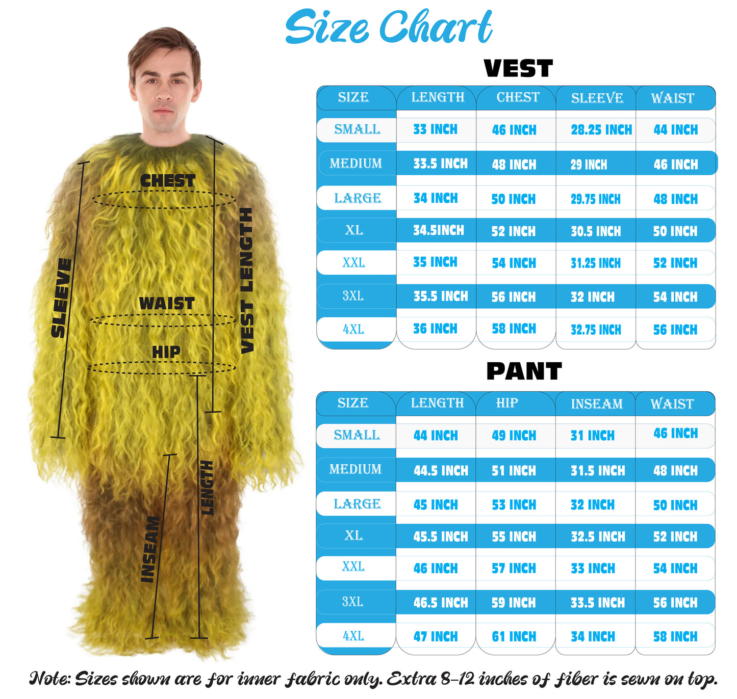 Unisex Hairy Warrior Ape Military Leader Resistance Fighter Costume | Multiple Colors Fancy Costume