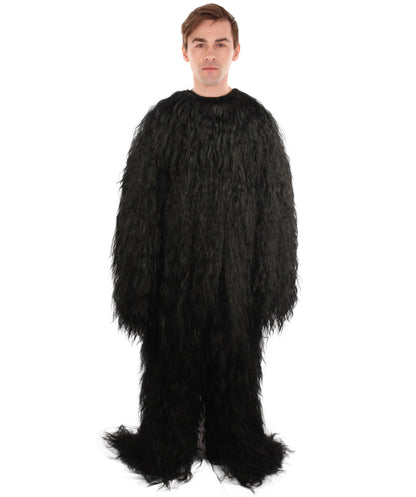 HPO Men's Long Hairy Warrior Ape Military Leader Resistance Fighter Costume | Fancy Costume Collections