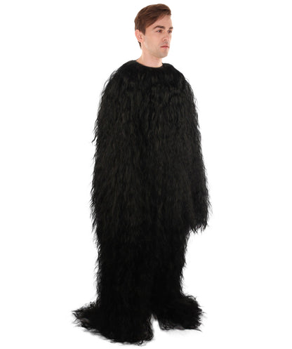 HPO Men's Long Hairy Warrior Ape Military Leader Resistance Fighter Costume | Fancy Costume Collections