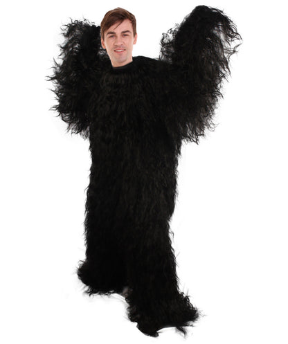 HPO Men's Long Hairy Warrior Ape Military Leader Resistance Fighter Costume | Fancy Costume Collections