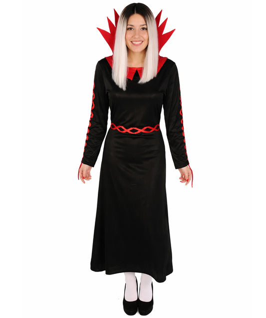 Women's Vampire Costume | Red & Black Halloween Costume