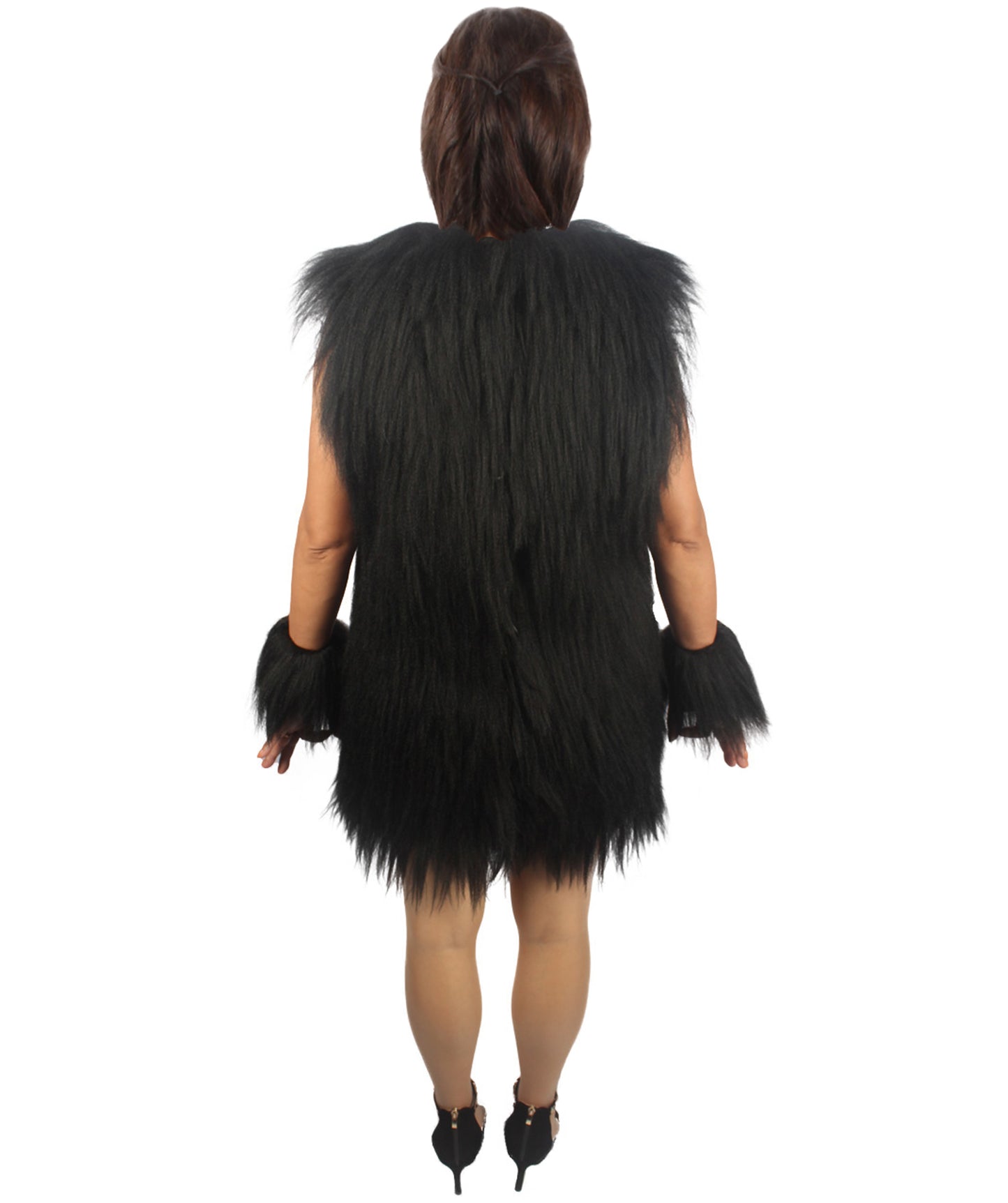 Women's Hairy Warrior Ape Military Leader Resistance Fighter Unisex Costume | Multiple Color Options  Fancy Costume
