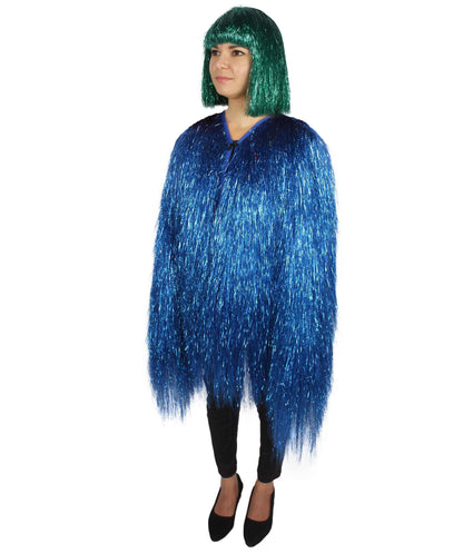 HPO Women's Party Tinsel Costume Set | Multiple Color Options | Suitable for Halloween |  Tinsel Material