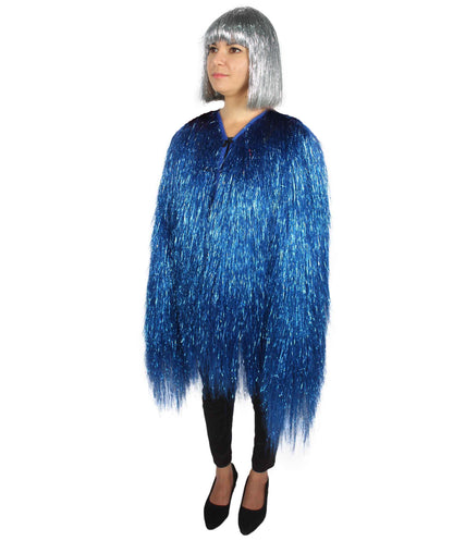 HPO Women's Party Tinsel Costume Set | Multiple Color Options | Suitable for Halloween |  Tinsel Material