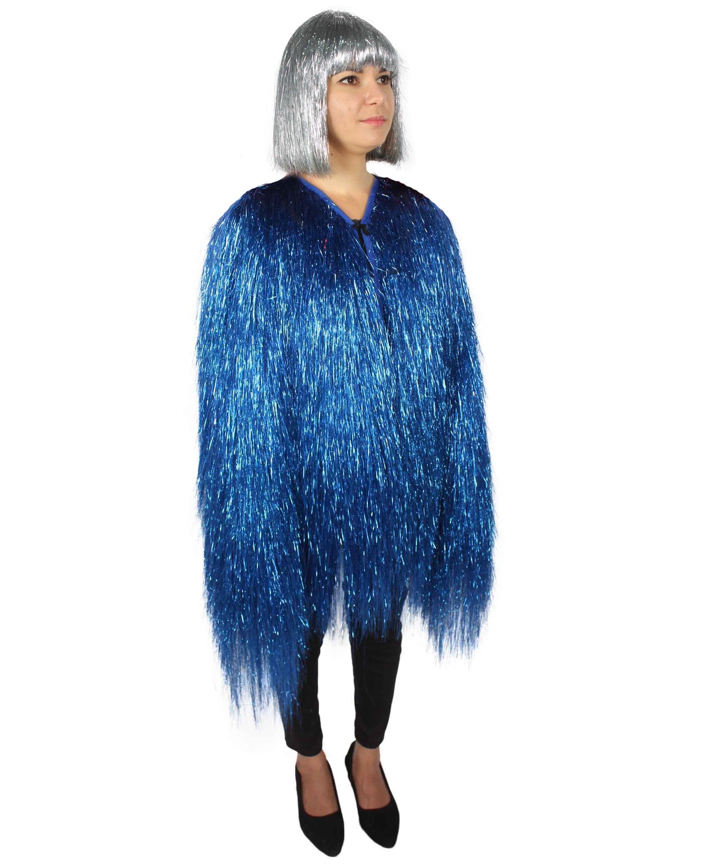 HPO Women's Party Tinsel Costume Set | Multiple Color Options | Suitable for Halloween |  Tinsel Material