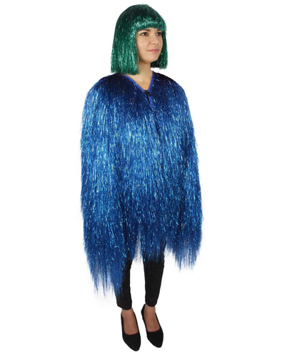 HPO Women's Party Tinsel Costume Set | Multiple Color Options | Suitable for Halloween |  Tinsel Material