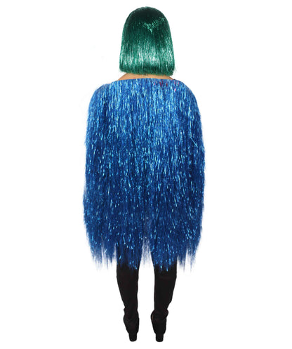 HPO Women's Party Tinsel Costume Set | Multiple Color Options | Suitable for Halloween |  Tinsel Material