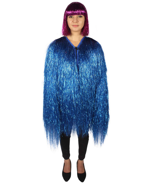 HPO Women's Party Tinsel Costume Set | Multiple Color Options | Suitable for Halloween |  Tinsel Material