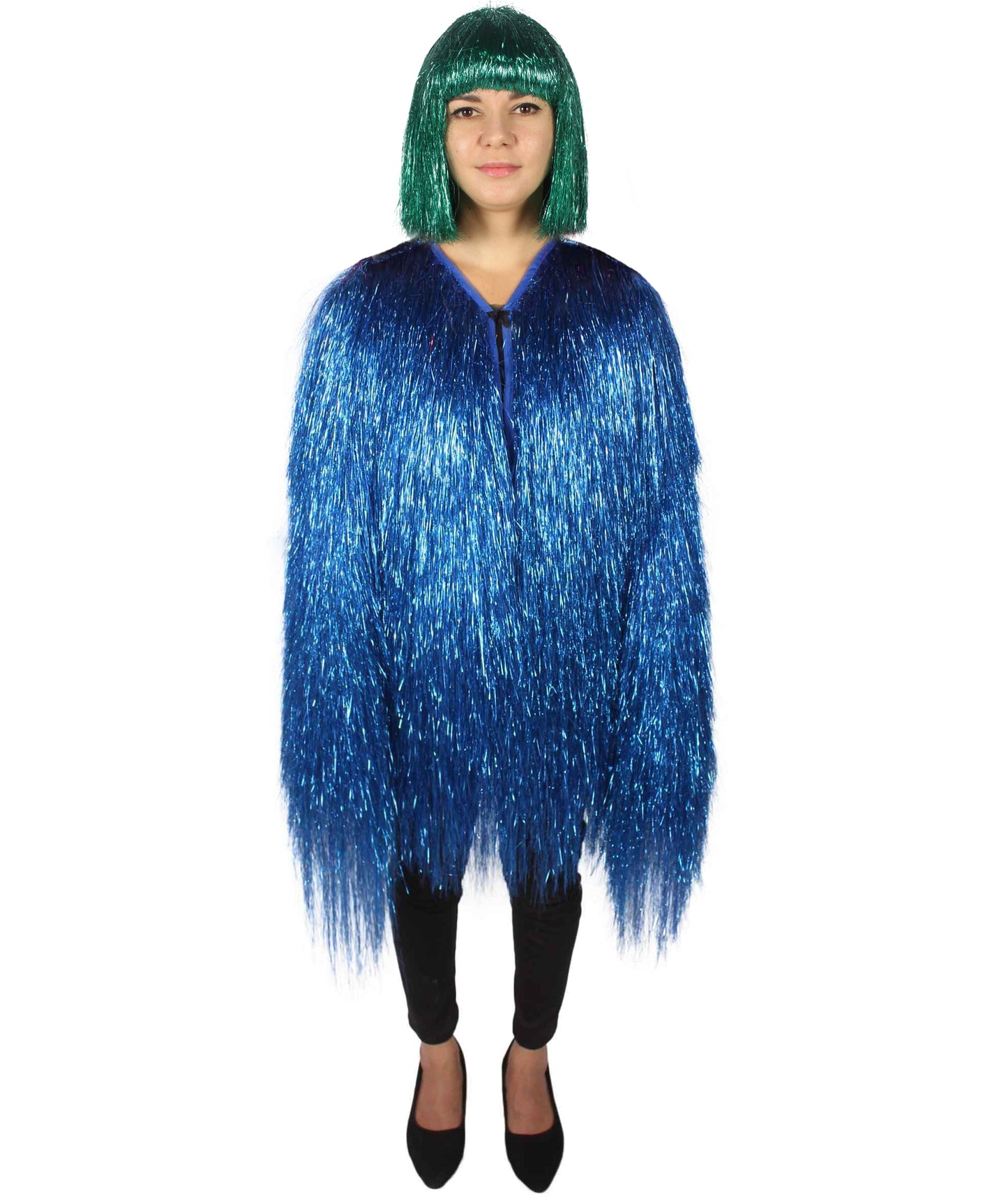 HPO Women's Party Tinsel Costume Set | Multiple Color Options | Suitable for Halloween |  Tinsel Material