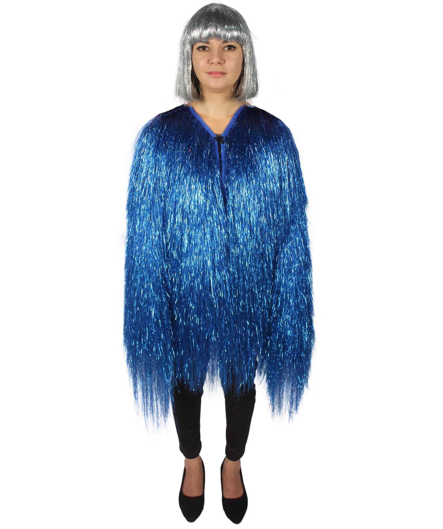 HPO Women's Party Tinsel Costume Set | Multiple Color Options | Suitable for Halloween |  Tinsel Material