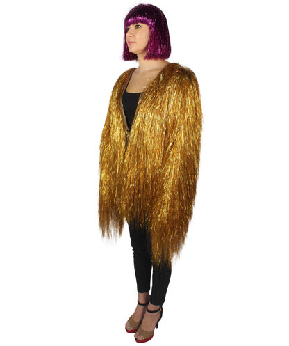 HPO Women's Party Tinsel Costume Set | Multiple Color Options | Suitable for Halloween |  Tinsel Material