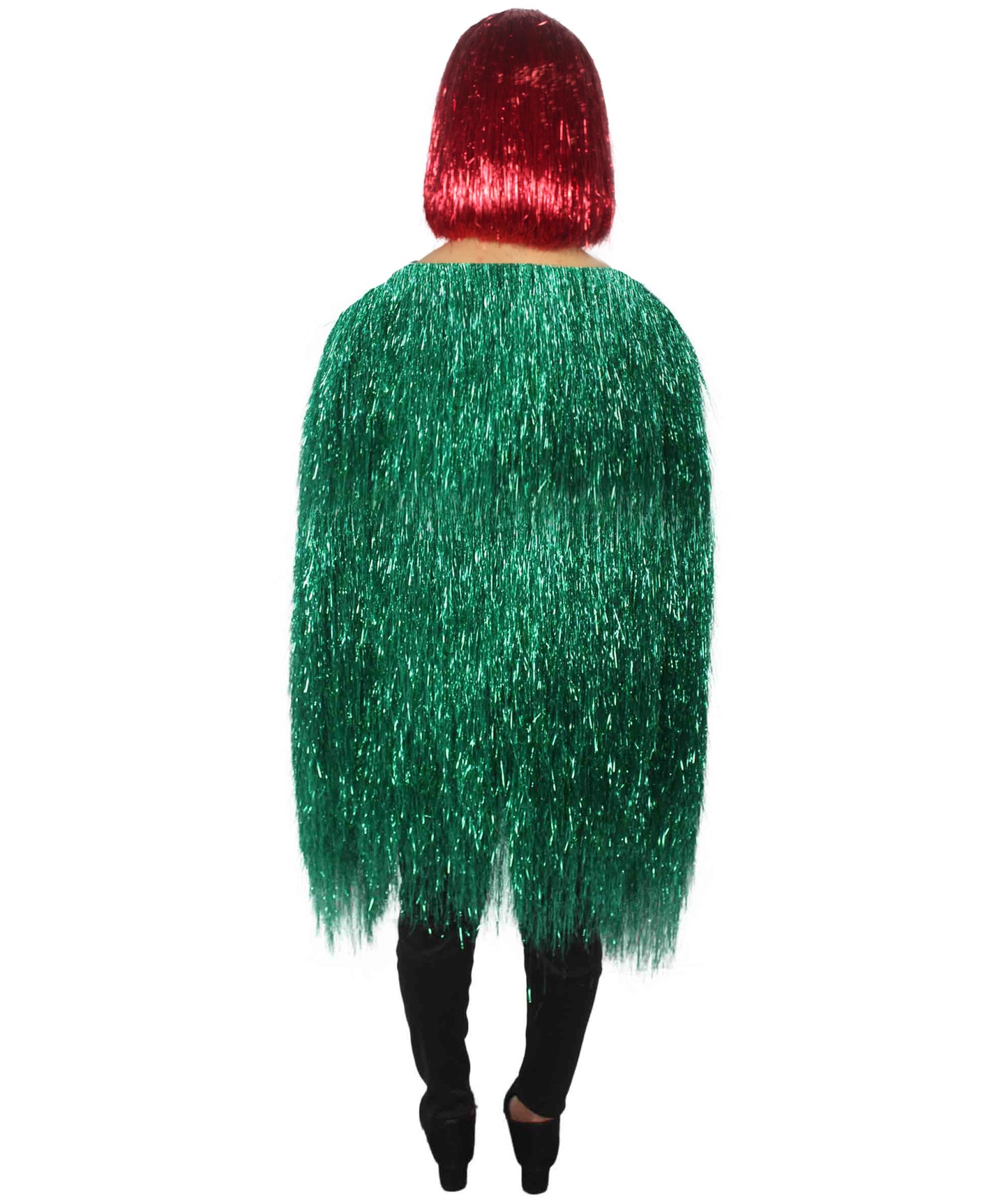 HPO Women's Party Tinsel Costume Set | Multiple Color Options | Suitable for Halloween |  Tinsel Material