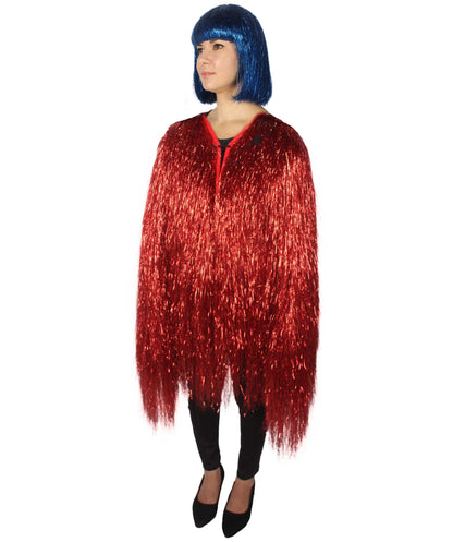 HPO Women's Party Tinsel Costume Set | Multiple Color Options | Suitable for Halloween |  Tinsel Material