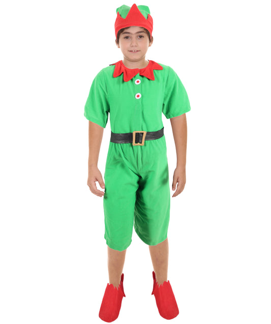HPO Teen Festive Family Holiday-Inspired Costume | Multi-Color Outfit with Accessories | Lightweight & Breathable for Parties, Cosplay & Stage
