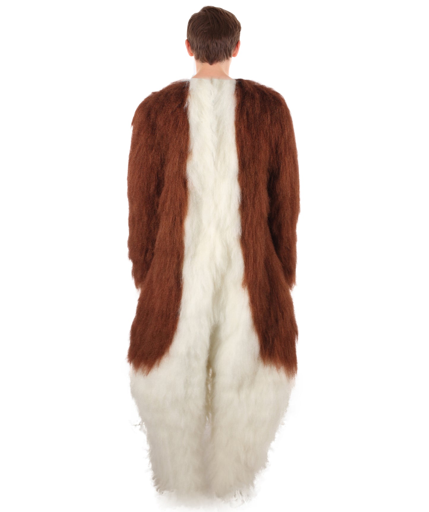 Adult Unisex Furry Alien Costume,Bundle and Mask I Best for Halloween I Flame-retardant Synthetic Fiber