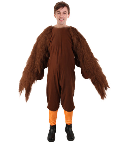 Unisex Vulture Full Fur Costume | Multiple Size Options