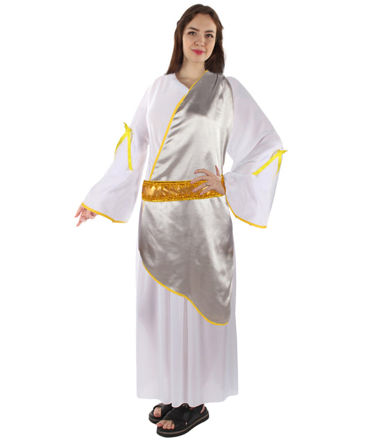 Women's Toga Costume I Soft Synthetic Fabric I Perfect For Halloween