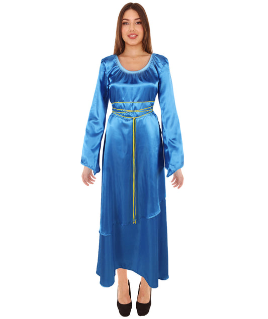 Women's Renaissance Dress Costume I Perfect for Halloween I Flame-retardant Synthetic Fiber
