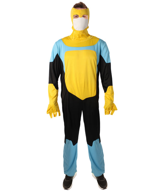 Comic Animated Series Superhero Jumpsuit Costume 