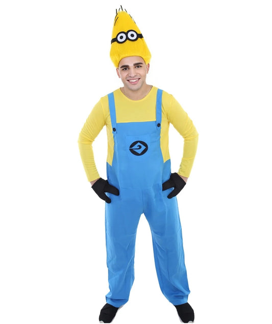 Men's TV Movie  Costume | Yellow & Blue Halloween Costume