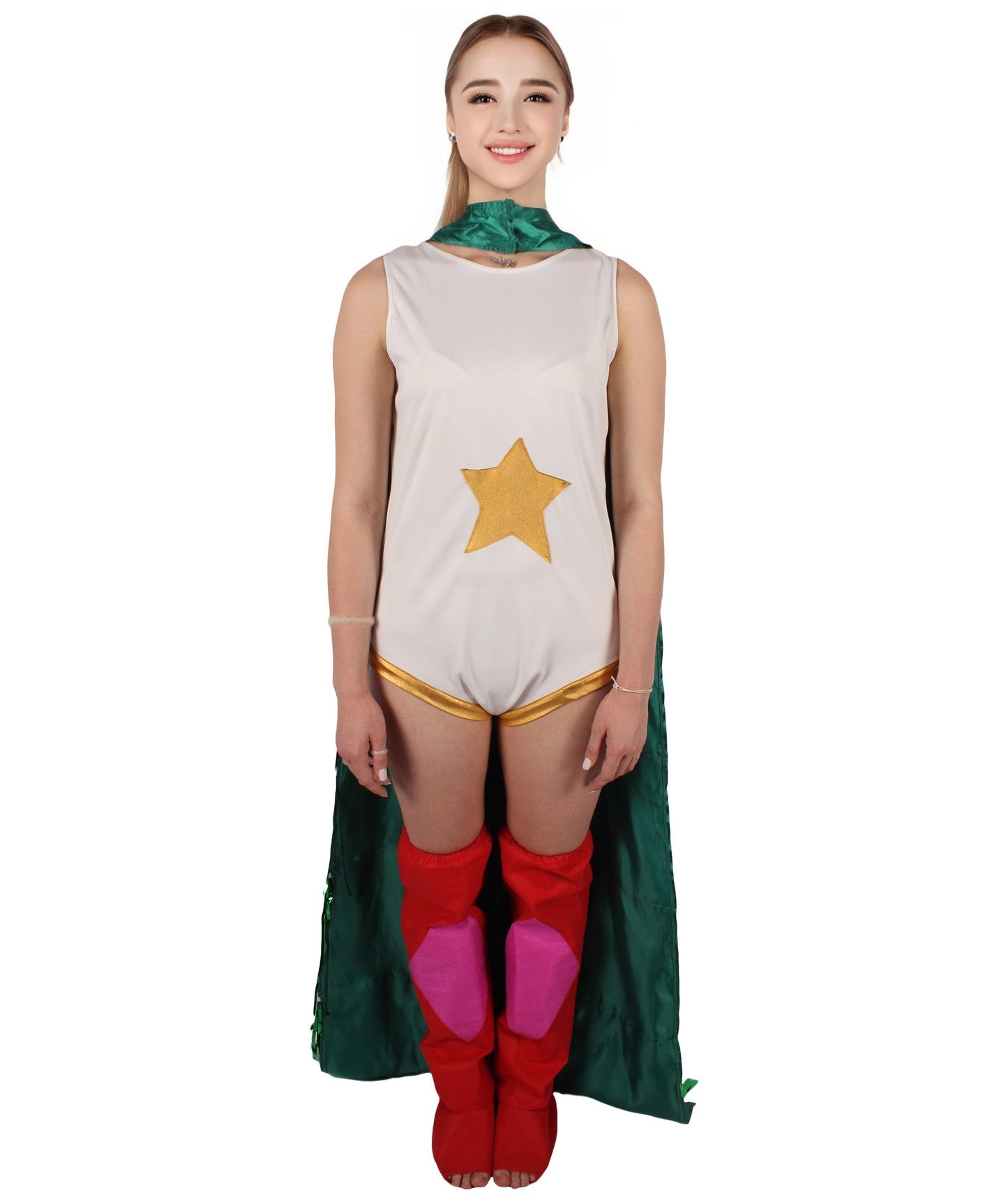 HPO Adult Women's Tv Musical Movie White Short Movie Character Multiple Color Costume Bundle | Cosplay Costume | Flame-retardant Synthetic Fiber