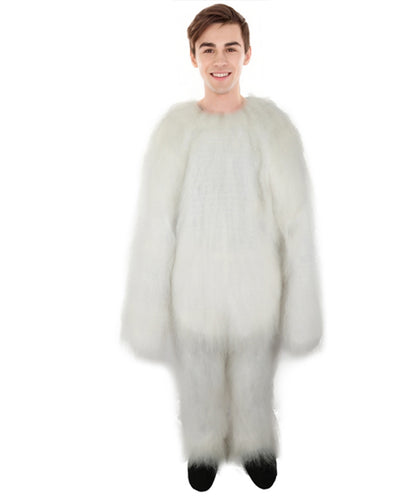 HPO Unisex Fur Animal Multiple Costume, Mask and Bundle – Complete Animal Fur Costume Set for Halloween or Themed Parties – Includes Detailed Fur Animal Outfit and Accessories–Comfortable