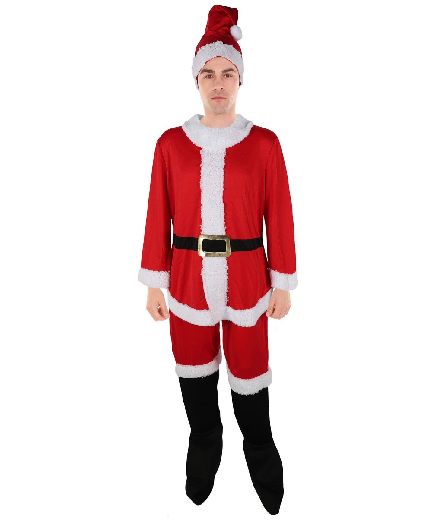 Adult Inflatable Santa Claus Costume | Christmas Holiday Party Outfit